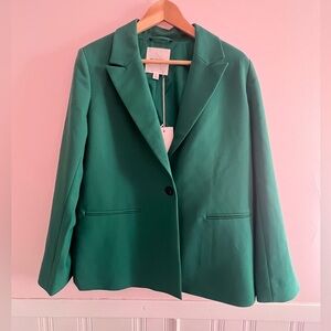 Hudson North Green HBC Women's Blazer sz 10
